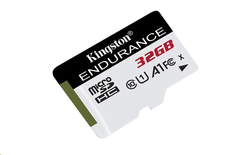 Kingston 32GB microSD XC High Endurance,  95R Class 10 UHS-I U10 