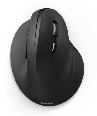 Vertikálna ergonomická bezdrôtová myš Hama EMW-500,  6 tlačidiel,  čierna1 