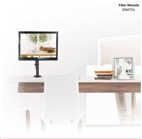 Fiber Mounts SDM751 - levný stolní držák na monitor0 