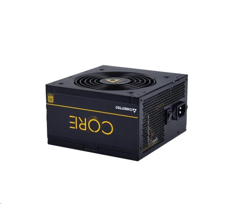 CHIEFTEC zdroj Core Series BBS-600S,  600W,  120mm fan,  80+ Gold3 