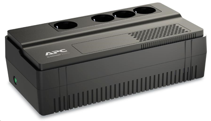 APC Easy UPS BV 500VA,  AVR,  IEC zásuvka,  230V,  (300W),  nemecké zásuvky SCHUKO (4)0 