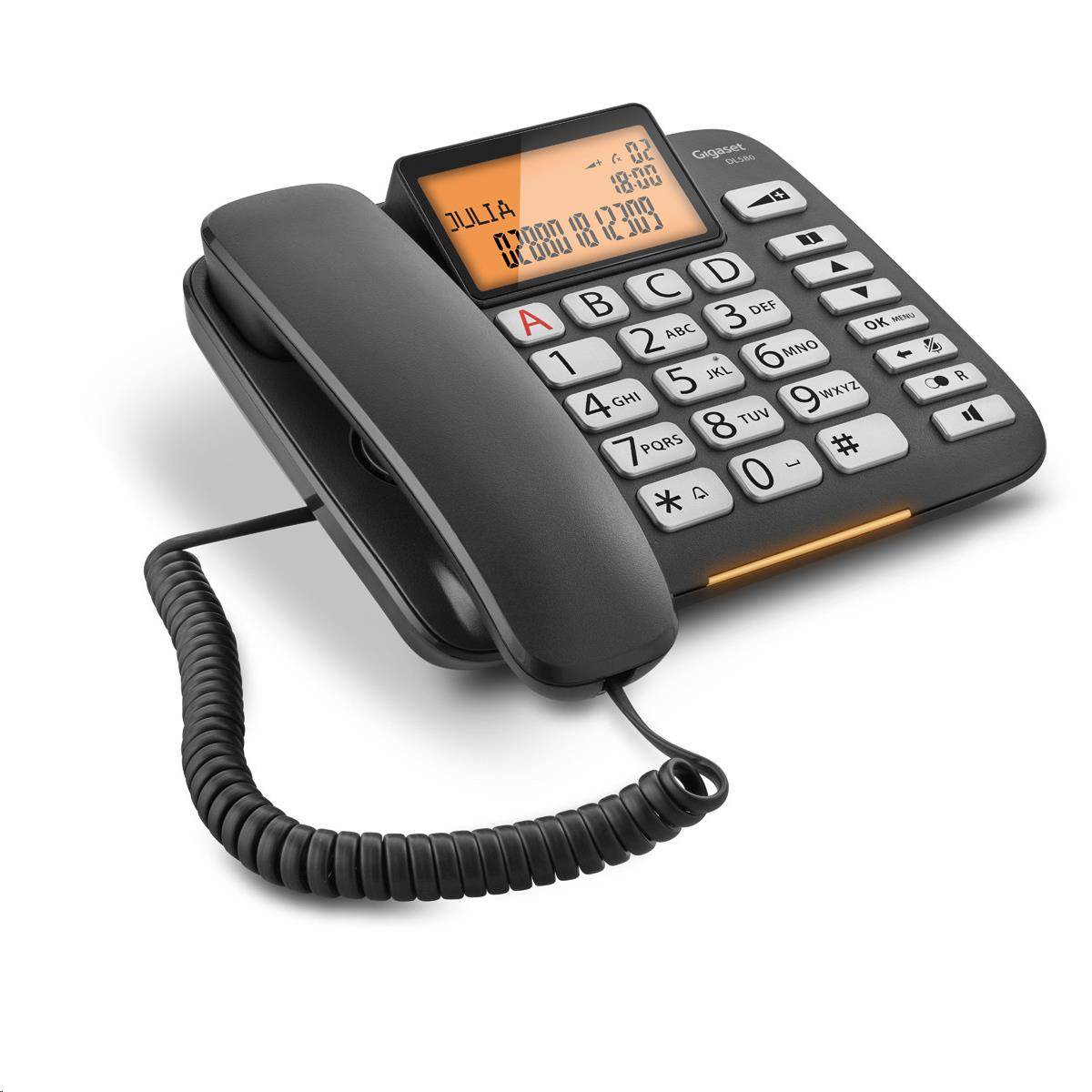 Gigaset DL580 čierny0 