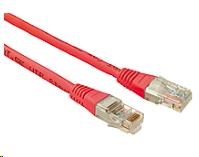 Solarix Patch kabel CAT5E UTP PVC 0, 5m červený non-snag-proof C5E-155RD-0, 5MB0 
