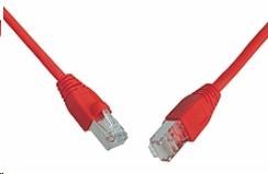 Solarix Patch kábel CAT6 SFTP PVC 2m červený odolný proti zachyteniu C6-315RD-2MB0 