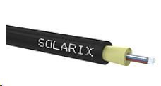 DROP1000 Solarix kábel,  12vl 9/ 125,  3, 8mm,  LSOH,  čierny,  500m cievka SXKO-DROP-12-OS-LSOH0 