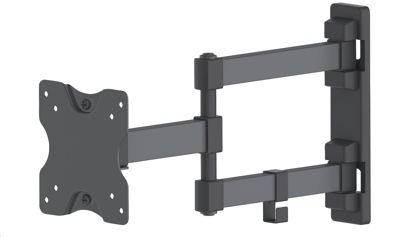 MANHATTAN Držiak LCD /  TV na stenu,  kĺbový,  13" až 27",  20 kg