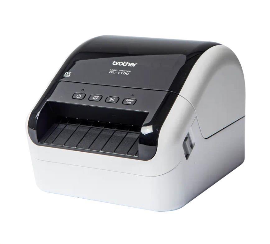BROTHER tiskárna štítků QL-1100 - 101, 6mm,  termotisk,  USB,  Profesionální Tiskárna Štítků0 