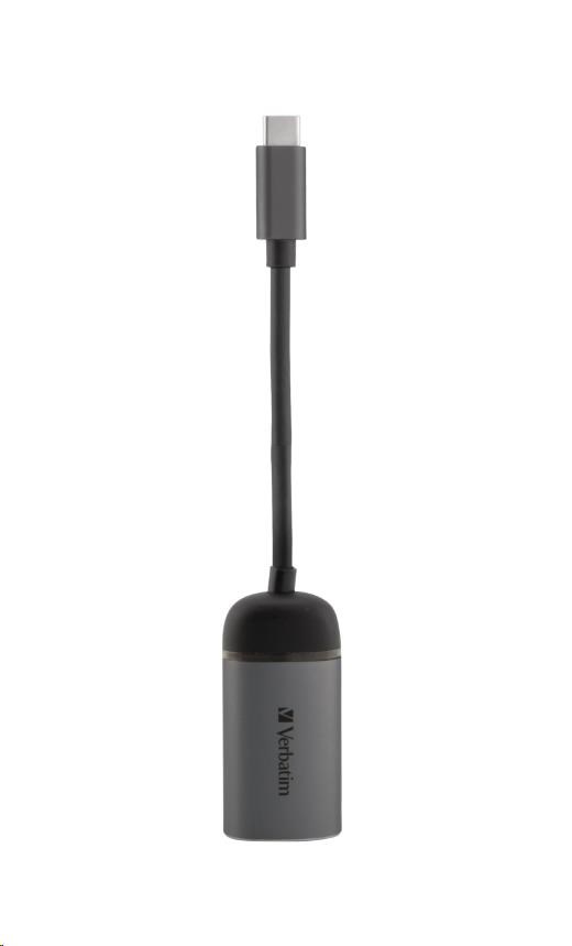 VERBATIM 49146 Adaptér USB-C™ na gigabitový Ethernet Rj45 HUB4 