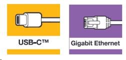 VERBATIM 49146 Adaptér USB-C™ na gigabitový Ethernet Rj45 HUB7 
