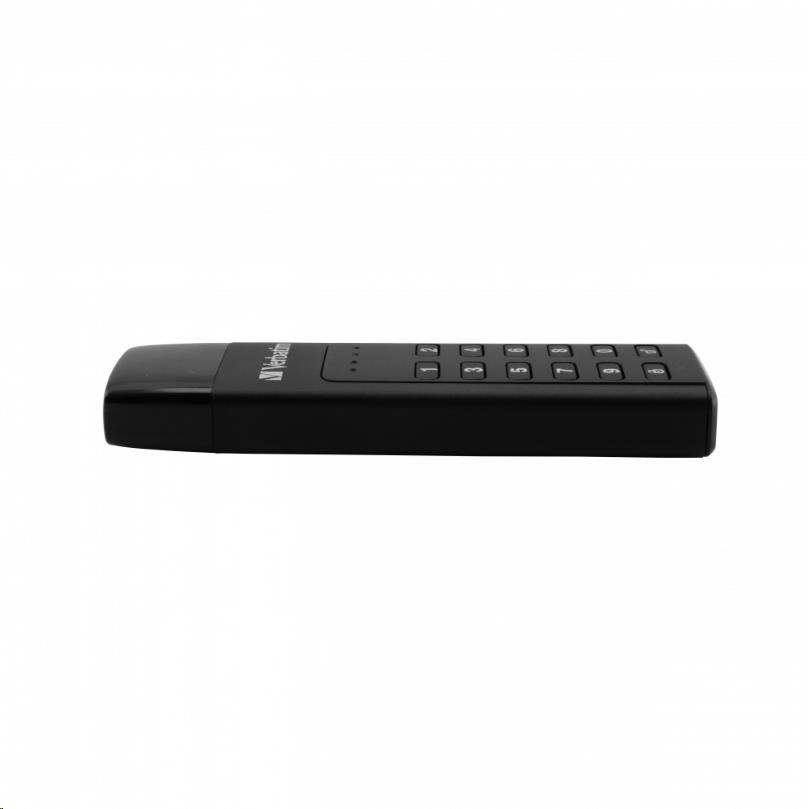 VERBATIM USB C 3.1 disk 64 GB - Zabezpečená klávesnica (R:160/ W:140 MB/ s) GDPR0 