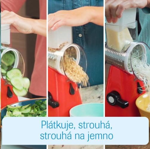 Nutri Slicer - látkuje,  strouhá,  krájí na jemno2 