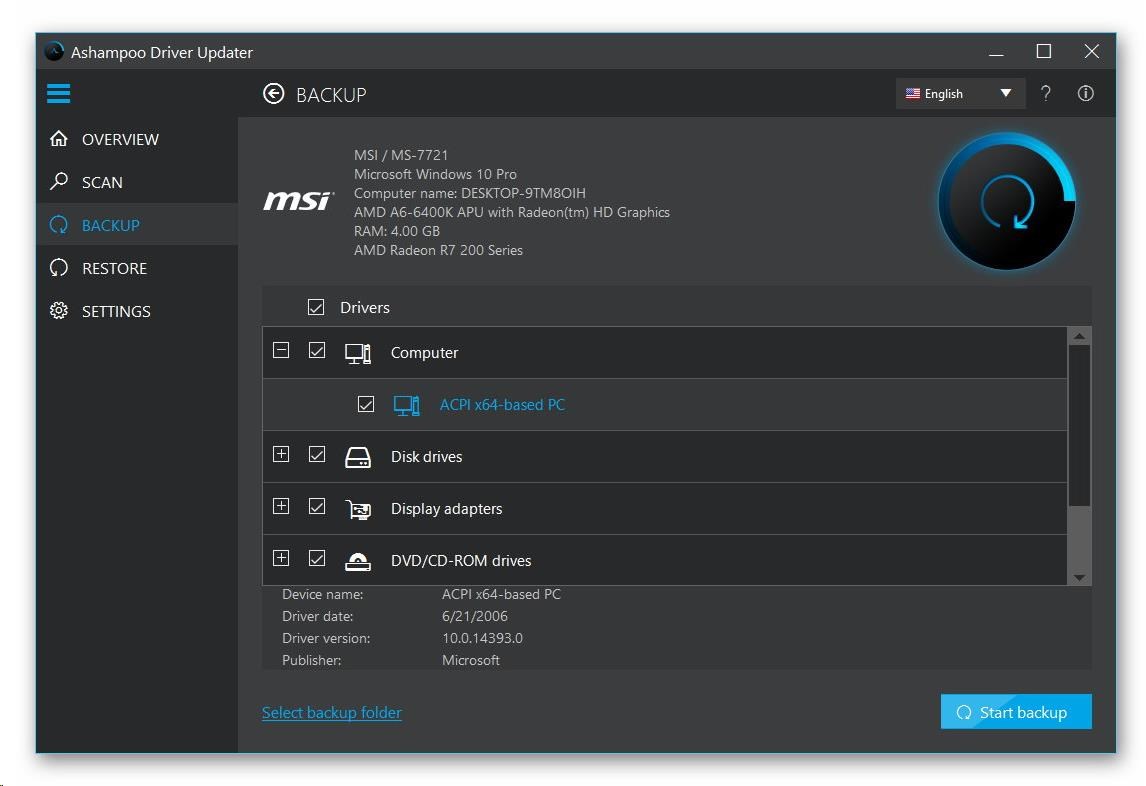 Ashampoo Driver Updater3 