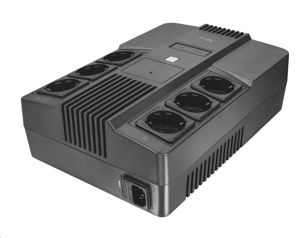 UPS TRUST Maxxon 800VA so 6 štandardnými zásuvkami0 