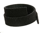 Solarix obojstranný suchý zips,  šírka 20 mm - balenie 25 m SXSZO-20MM-25M-BK0 