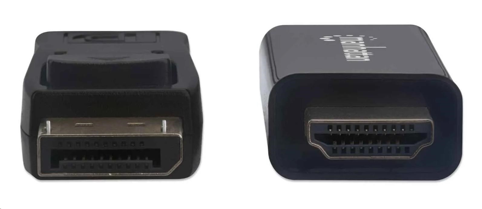 MANHATTAN Kábel DisplayPort na HDMI 1080p,  1.8 m,  čierna2 