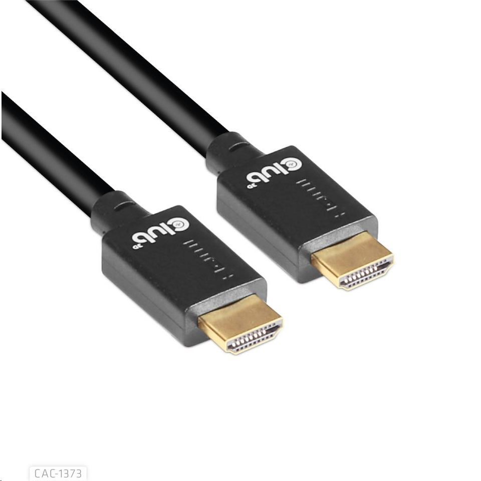 Club3D Kabel Ultra Rychlý HDMI™ Certifikovaný,  4K 120Hz,  8K60Hz,  48Gbps M/ M,  3m,  28 AWG5 