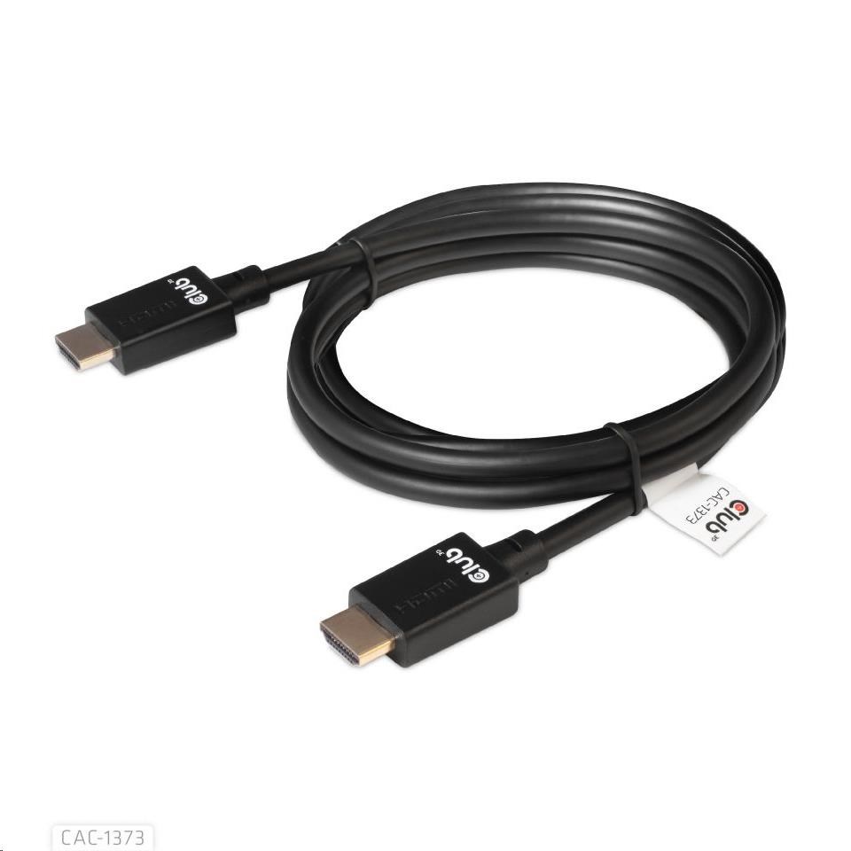Club3D Kabel Ultra Rychlý HDMI™ Certifikovaný, 4K 120Hz, 8K60Hz, 48Gbps M/M, 3m, 28 AWG6 