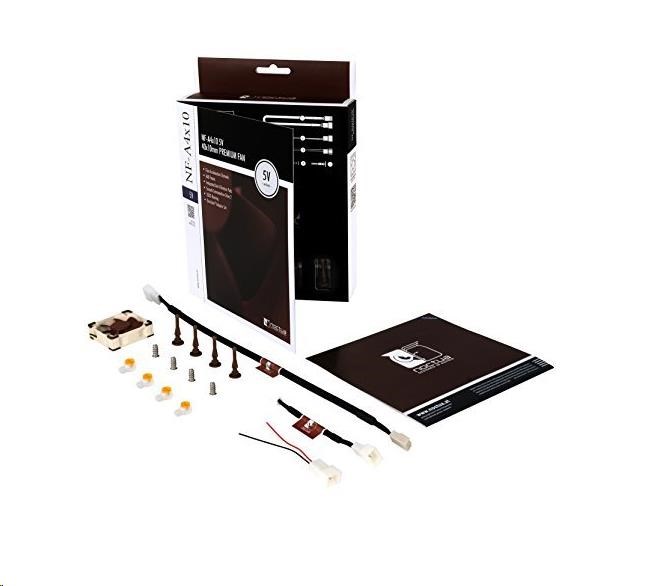 NOCTUA Ventilátor NF-A4x10 5V,  40mm,  hnědá4 
