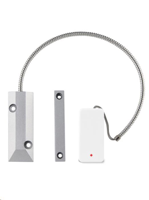 iGET SECURITY M3P21 Bezdrátový magnetický senzor pro železné dveře/okna/vrata k alarmu M3/M4, detekce při otevření0 