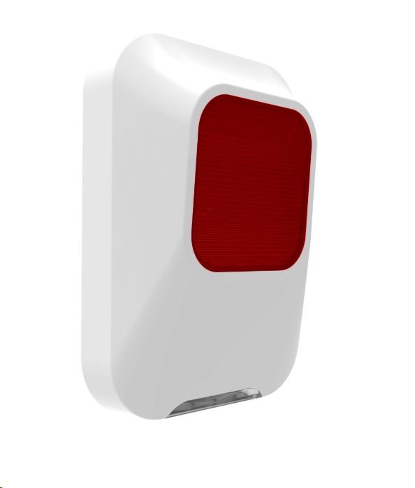 iGET SECURITY DP24 Bezdrátová bateriová vnitřní siréna 80 dB pro alarm M4. Indikace alarmu také pomocí červených LED1 