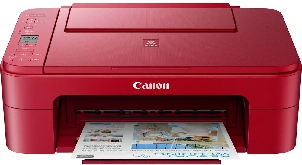 Canon PIXMA Tiskárna TS3352 red - barevná,  MF (tisk,  kopírka,  sken,  cloud),  USB,  Wi-Fi2 