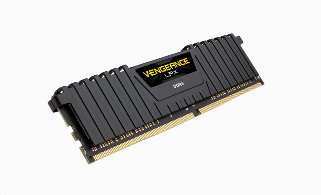 CORSAIR DDR4 8GB (Kit 2x4GB) Vengeance LPX DIMMX 2400MHz CL14 čierna1 