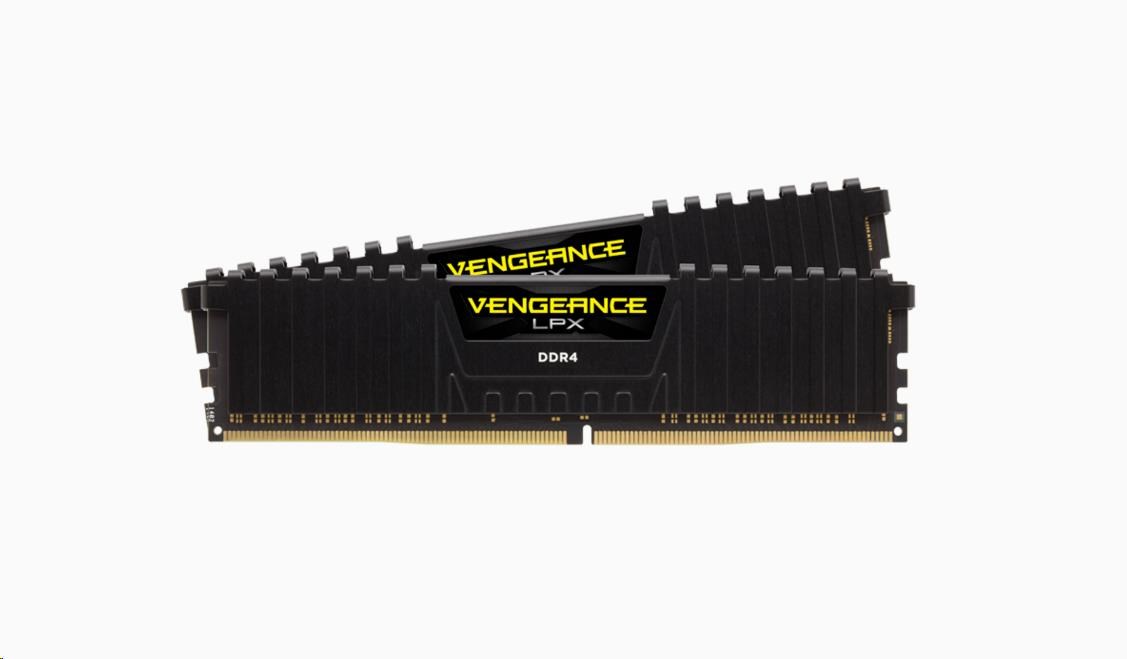 CORSAIR DDR4 16GB (Kit 2x8GB) Vengeance LPX DIMMX 2400MHz CL14 čierna3 