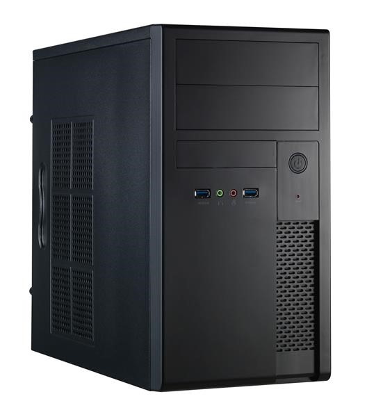 Skriňa CHIEFTEC Mesh Series/ Minitower,  XT-01B-OP,  čierna,  USB 3.0,  žiadny zdroj0 