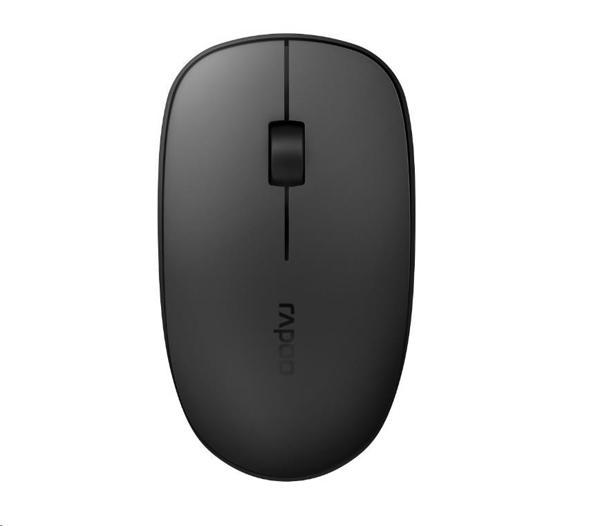 RAPOO Mouse M200 Silent Multi-Mode Wireless Mouse,  čierna0 