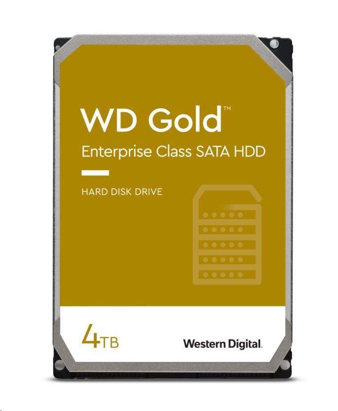 WD GOLD WD4003FRYZ 4TB SATA/  6Gb/ s 256MB cache 7200 otáčok za minútu,  CMR,  Enterprise0 