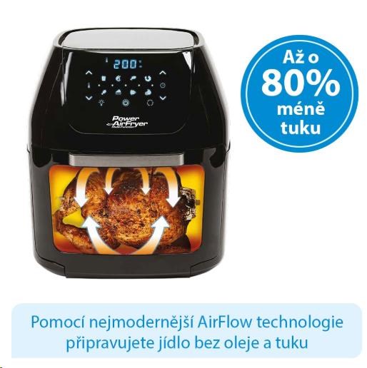 Horkovzdušná fritéza Mediashop Power AirFryer Multi-Function Deluxe1 