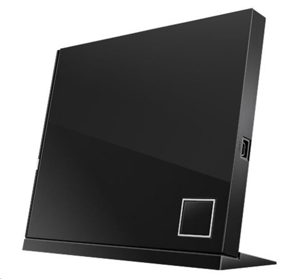 ASUS External Slim BD Writer SBW-06D2X-U BLACK,  USB 3.1,  Blu-ray1 