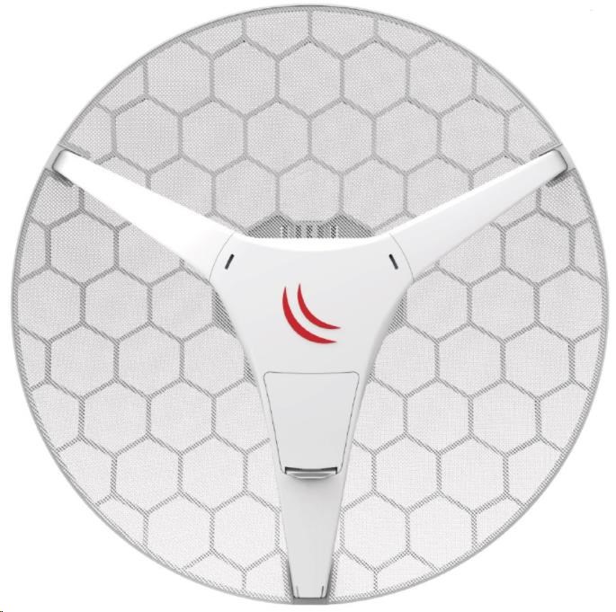 MikroTik Wireless Wire Dish (LHGG-60ad), 1Gbps full-duplex bez káblov, 802.11ad, 60GHz, L3, dosah 1500m+2 