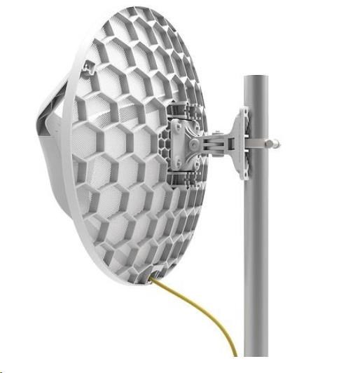 MikroTik Wireless Wire Dish (LHGG-60ad), 1Gbps full-duplex bez káblov, 802.11ad, 60GHz, L3, dosah 1500m+3 