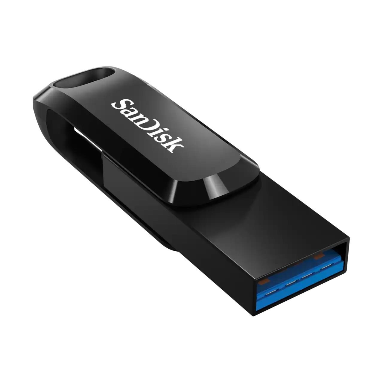 SanDisk Flash Disk 128GB Ultra Dual Drive Go,  USB-C 3.2,  Černá2 