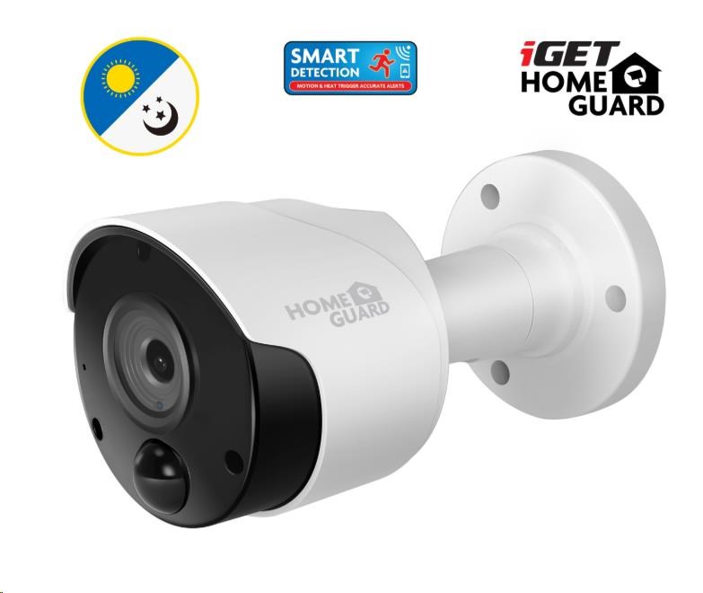 iGET HOMEGUARD HGNVK930CAM Prídavná kamera PoE FullHD pre kamerový systém iGET HGNVK85304,  napájanie PoE,  IP661 