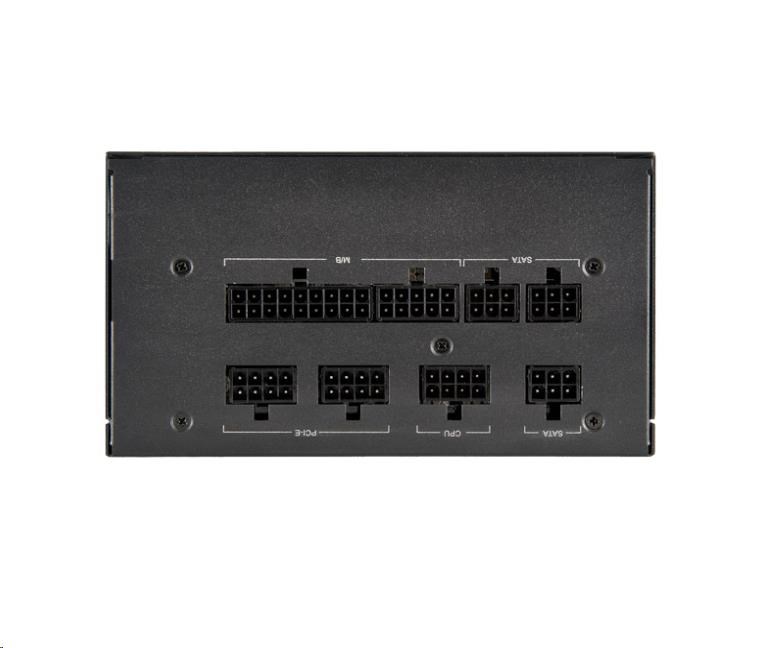 Napájací zdroj CHIEFTEC Polaris Series,  PPS-750FC,  750W,  ATX-12V V.2.4,  PS2,  12cm ventilátor,  Active PFC,  modulárny,  802 