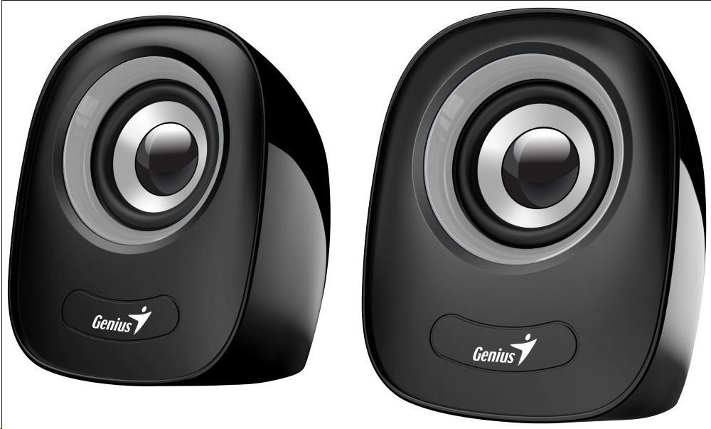 Reproduktory GENIUS SP-Q160 Iron Grey,  2.0,  6 W,  napájanie USB,  3, 5
