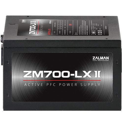 Napájací zdroj ZALMAN ZM700-LXII,  700W eff. 85%1 