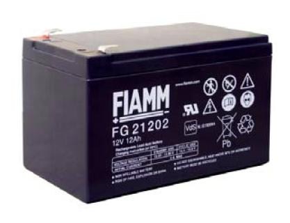 Batéria - Fiamm FG21202 (12V/ 12, 0Ah - Faston 250),  životnosť 5 rokov0 