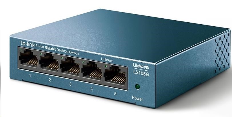 TP-Link LiteWave switch LS105G (5xGbE, fanless)2 