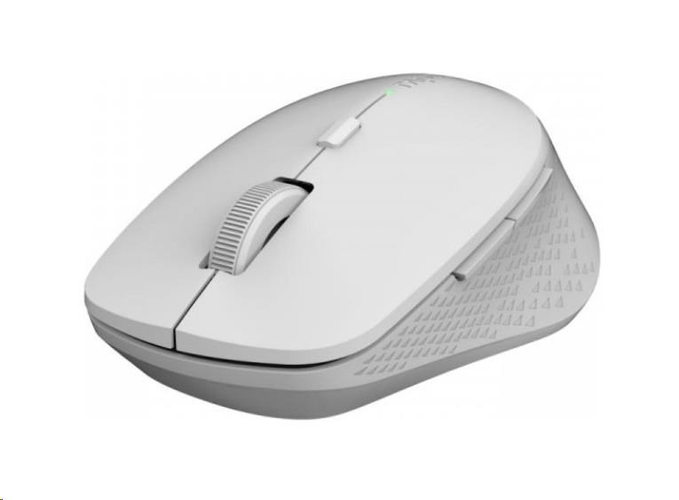 Myš RAPOO M300 Silent Wireless Optical Mouse,  Multi-mode: 2.4 GHz,  Bluetooth 3.0 & 4.0,  Sivá1 