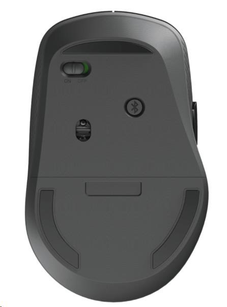 Myš RAPOO M300 Silent Wireless Optical Mouse,  Multi-mode: 2.4 GHz,  Bluetooth 3.0 & 4.0,  čierna3 