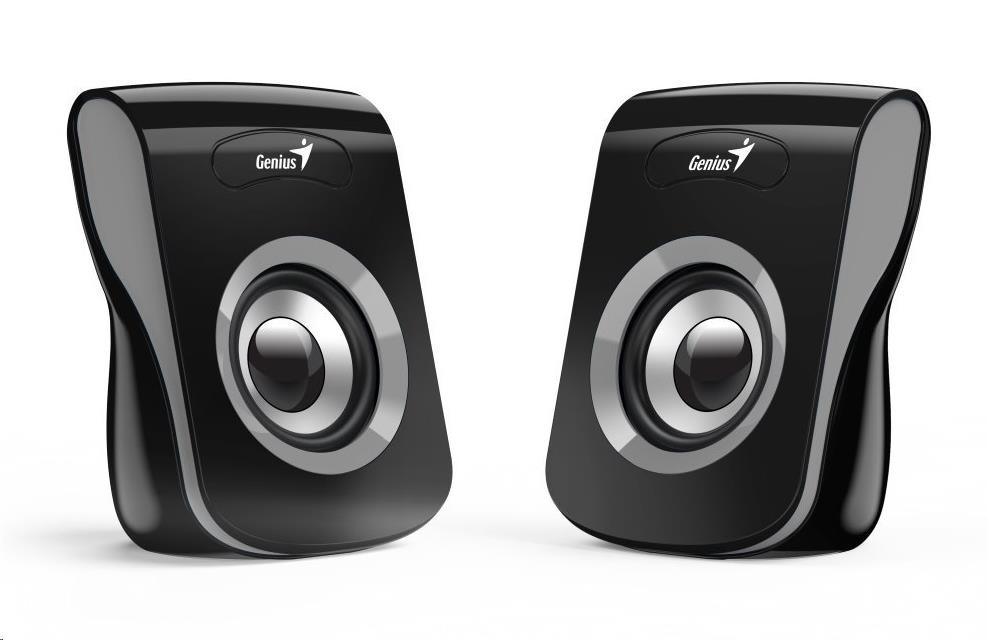 Reproduktory GENIUS SP-Q180 Iron Gray, 2.0, 6 W, napájanie USB, 3,5