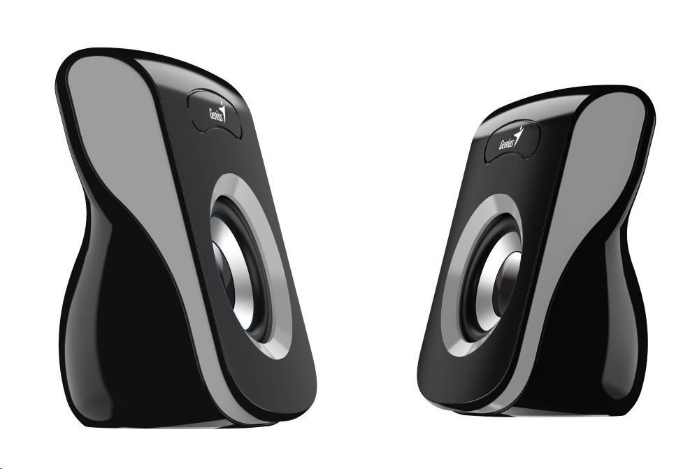 Reproduktory GENIUS SP-Q180 Iron Gray, 2.0, 6 W, napájanie USB, 3,5