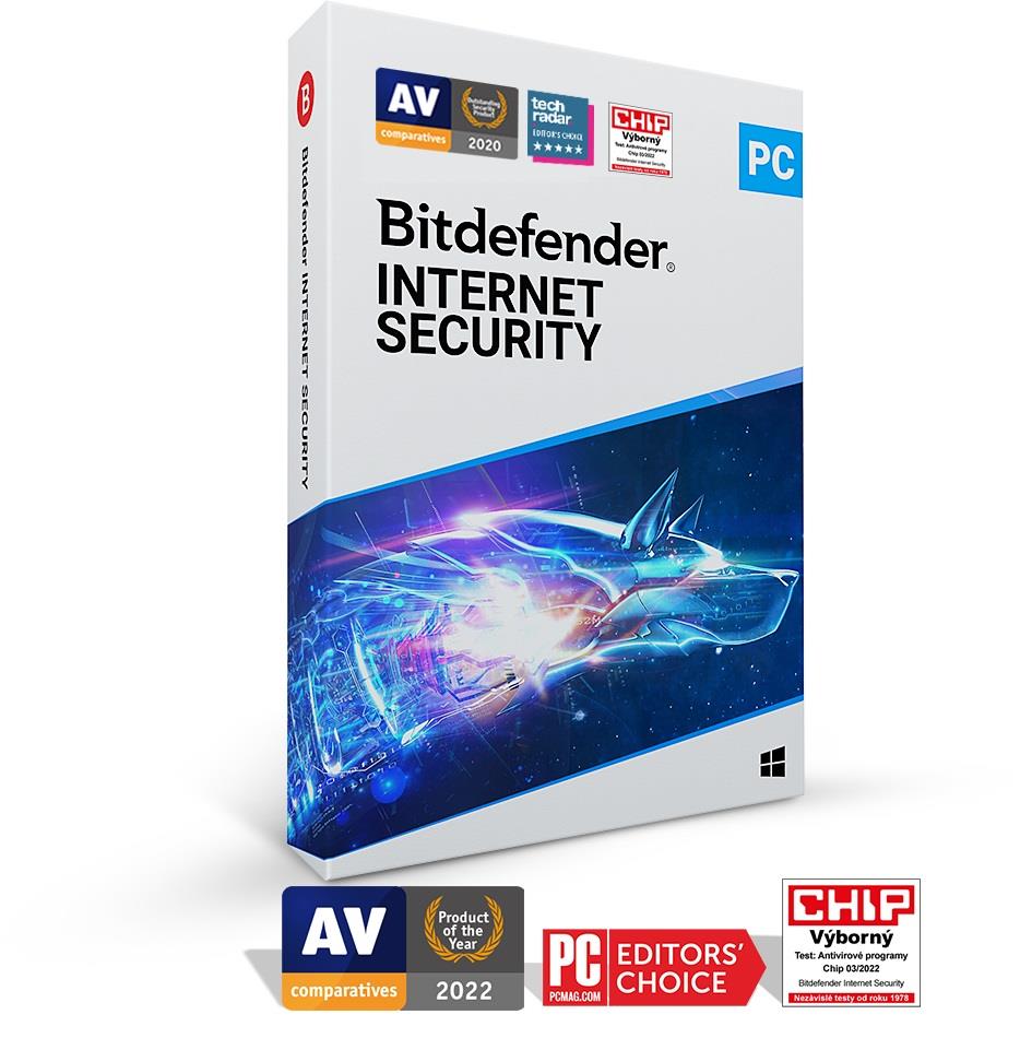 Bitdefender Internet Security - 5PC na 3 roky - elektronická licencia na e-mail0 
