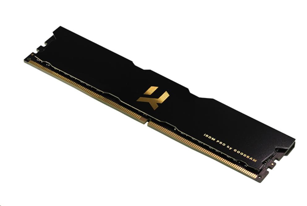DDR4 8GB 3600MHz CL17 DR GOODRAM IRDM PRO DIMM,  čierna/ zlatá1 