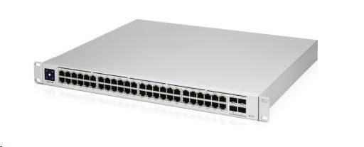 UBNT UniFi Switch USW-Pro-48-POE Gen2[48xGigabit,  600W PoE+ 802.3at/ af/ bt,  4xSFP+,  176Gbps]1 