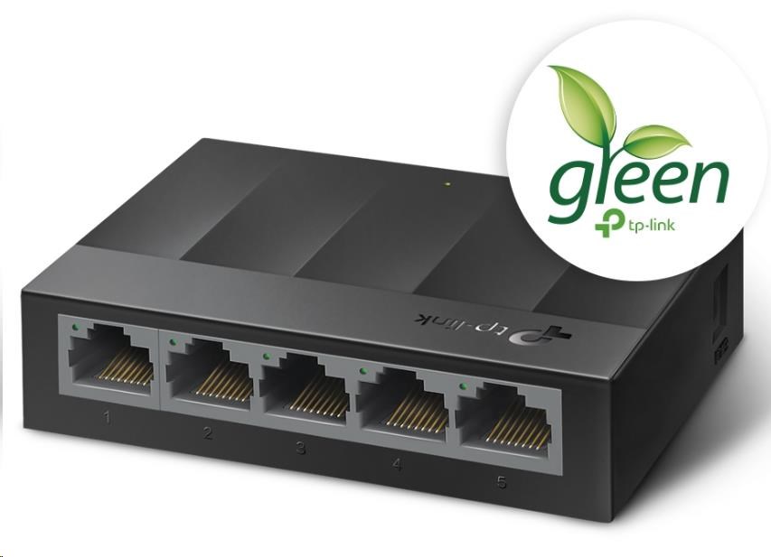 TP-Link LiteWave switch LS1005G (5xGbE,  fanless)1 