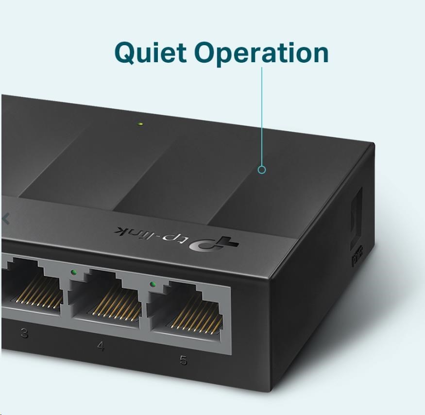 TP-Link LiteWave switch LS1005G (5xGbE,  fanless)3 